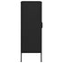 Lady Jillian -  Storage Cabinet Black 80x35x101,5 cm Steel - Model 4